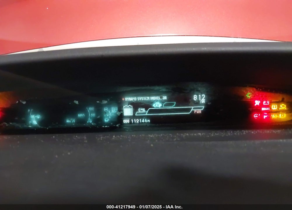 2012 TOYOTA PRIUS VIN: JTDKN3DU8C1549419