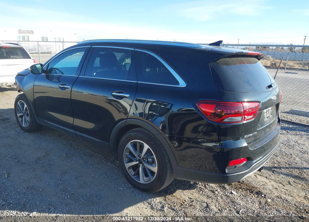 2019 KIA SORENTO 3.3L EX VIN: 5XYPH4A53KG464843