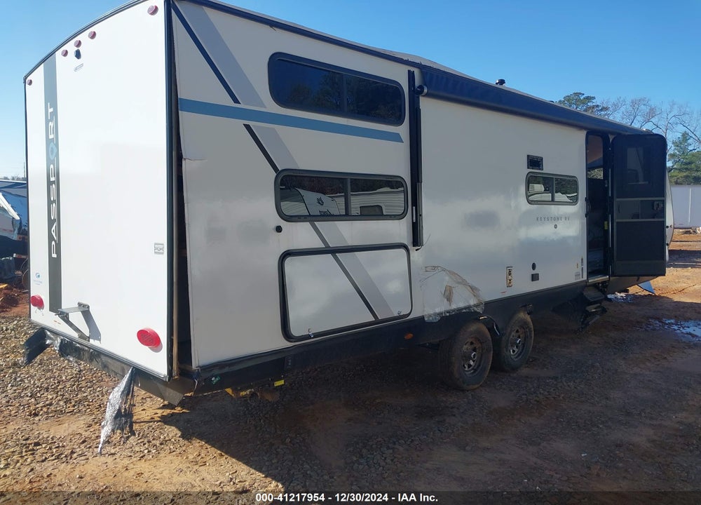 2024 KEYSTONE TRAVEL TRAILER VIN: 4YDTPPM2XRD412510