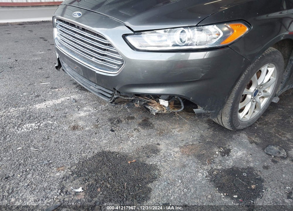 2016 FORD FUSION S VIN: 3FA6P0G73GR177327