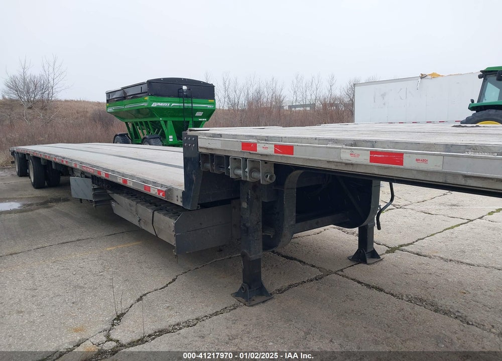 2024 BRAZOS TRAILERS FLATBED SEMI TRAILER VIN: 4B9BKFS21RH054738