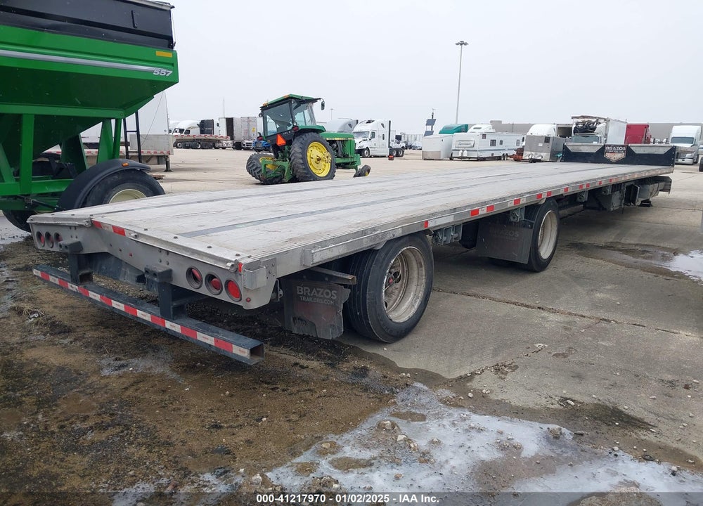 2024 BRAZOS TRAILERS FLATBED SEMI TRAILER VIN: 4B9BKFS21RH054738
