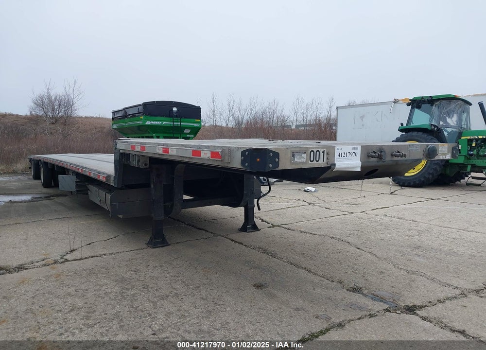 2024 BRAZOS TRAILERS FLATBED SEMI TRAILER VIN: 4B9BKFS21RH054738
