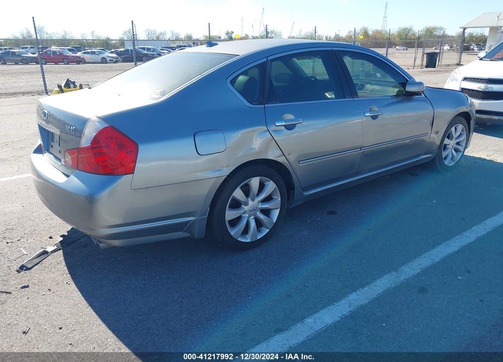 2006 INFINITI M45 VIN: JNKBY01EX6M208110