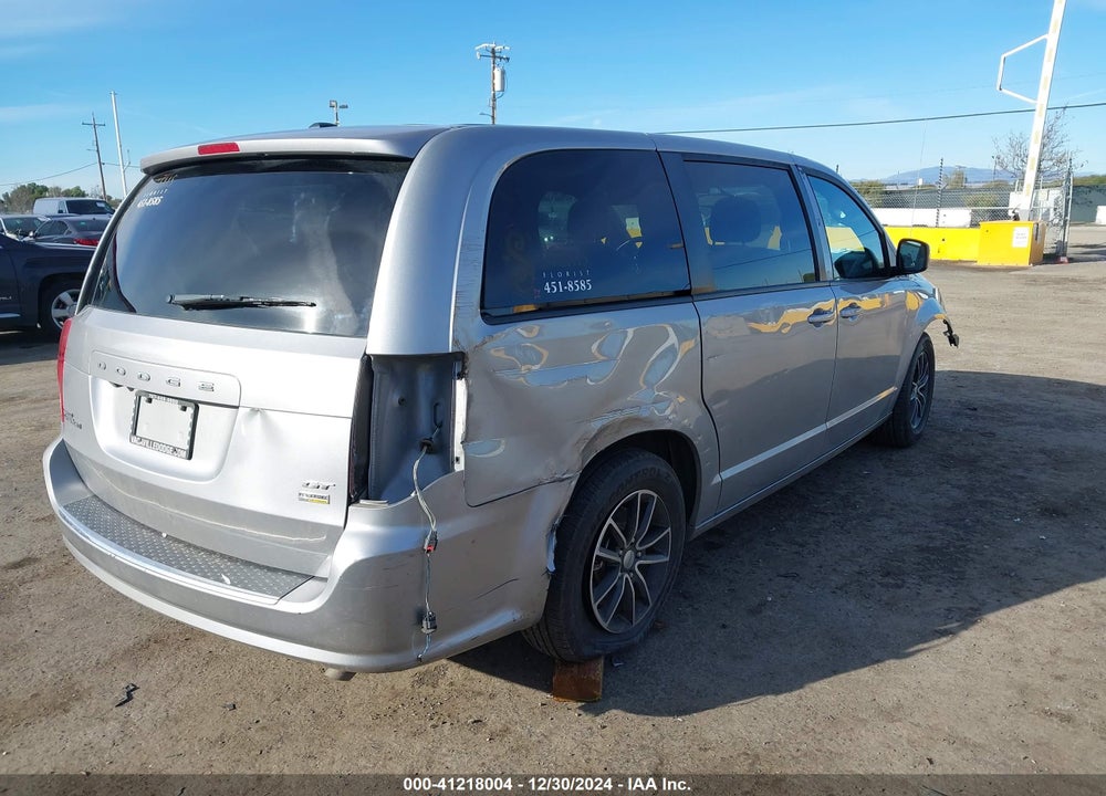 2018 DODGE GRAND CARAVAN GT VIN: 2C4RDGEG8JR205468