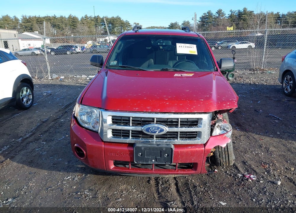 2011 FORD ESCAPE XLT VIN: 1FMCU9DG2BKA71717