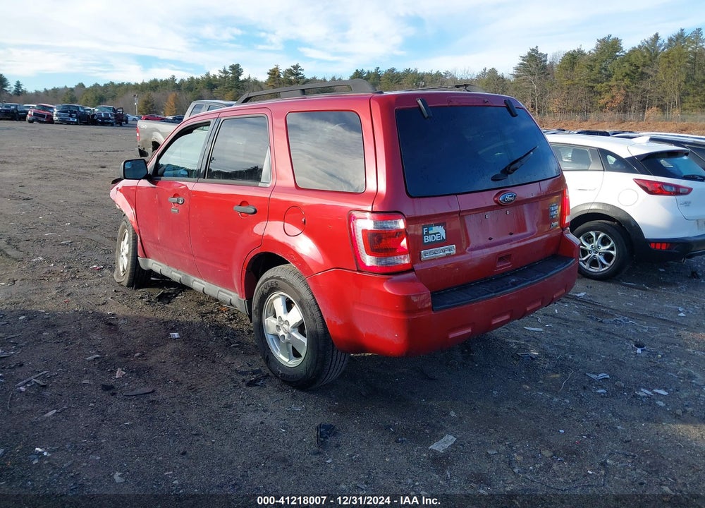 2011 FORD ESCAPE XLT VIN: 1FMCU9DG2BKA71717