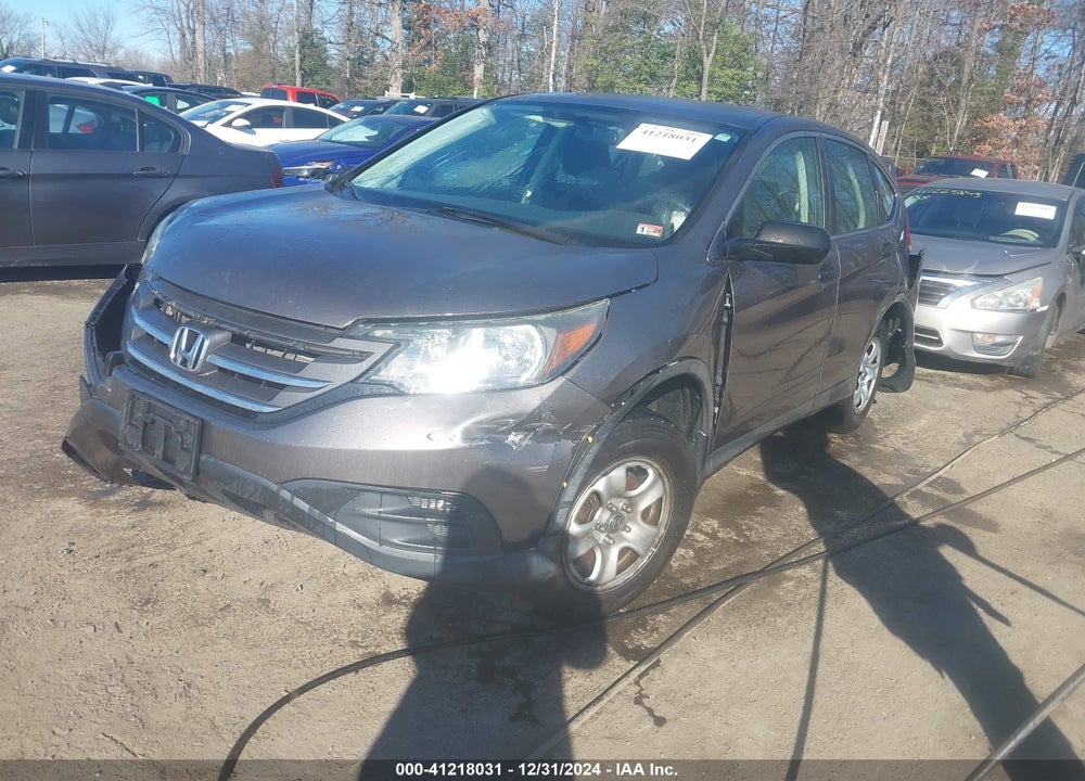 2012 HONDA CR-V LX VIN: 5J6RM4H35CL031873
