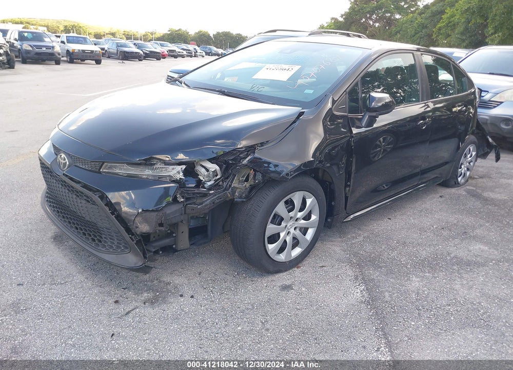 2021 TOYOTA COROLLA LE VIN: 5YFEPMAE5MP158896
