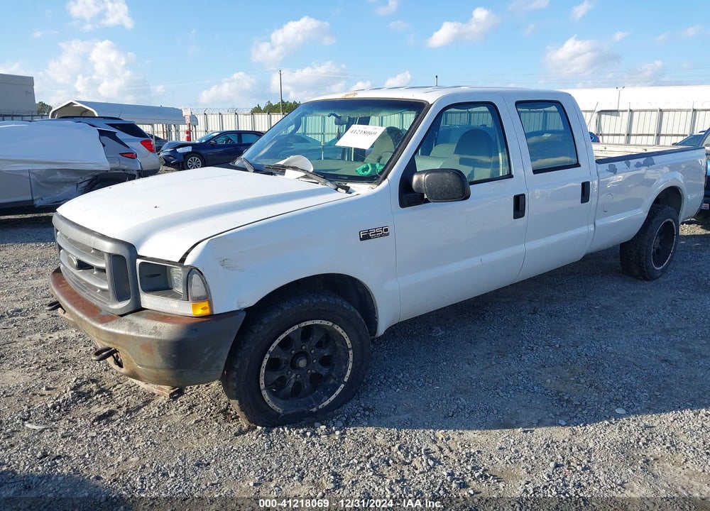 2004 FORD F-250 LARIAT/XL/XLT VIN: 1FTNW20L84EB27193