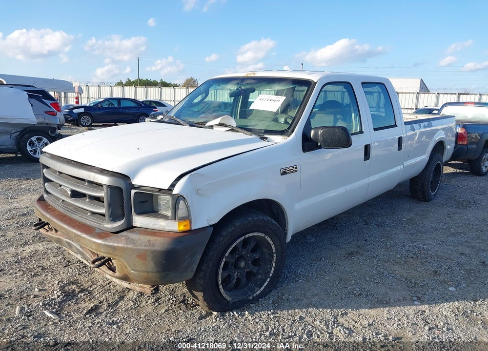 2004 FORD F-250 LARIAT/XL/XLT VIN: 1FTNW20L84EB27193