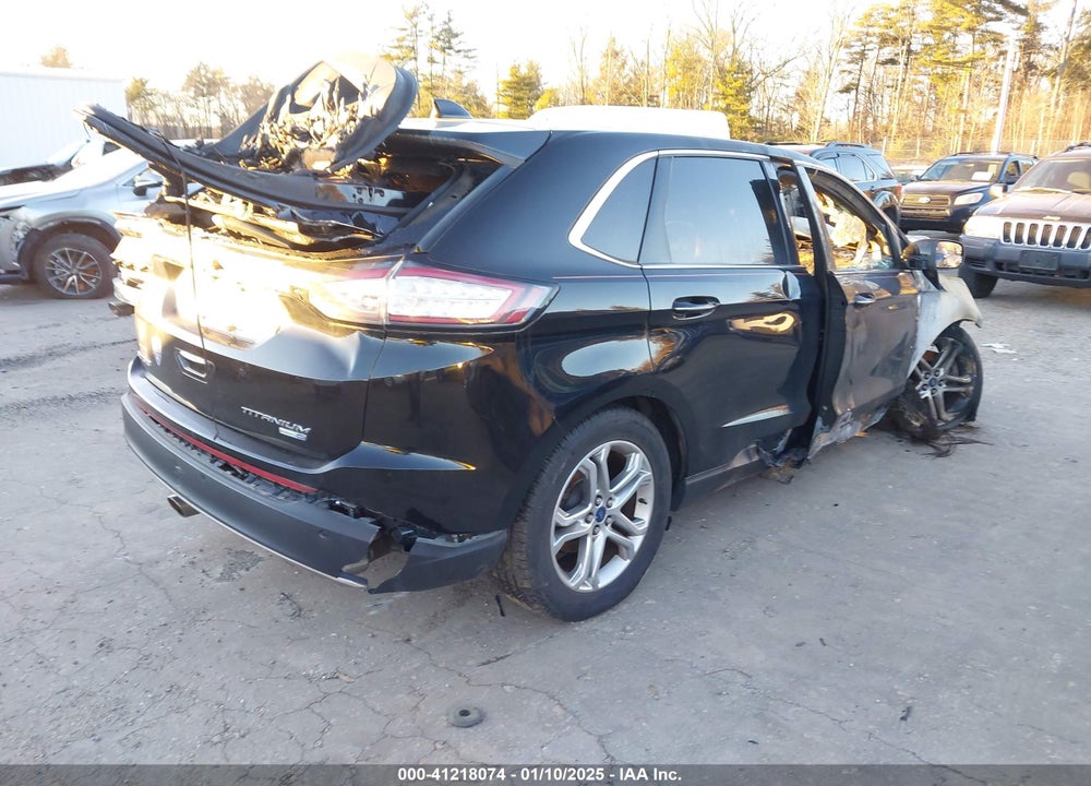 2018 FORD EDGE TITANIUM VIN: 2FMPK4K99JBB06812