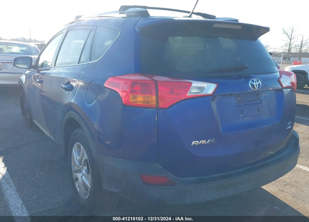 2014 TOYOTA RAV4 VIN: 2T3BFREV8EW218349