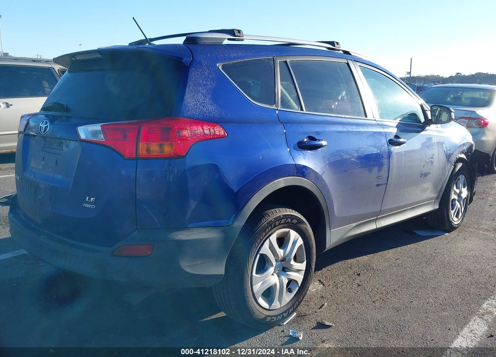 2014 TOYOTA RAV4 VIN: 2T3BFREV8EW218349