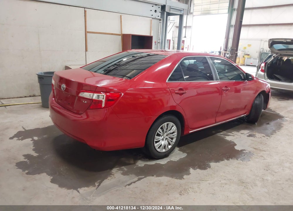 2013 TOYOTA CAMRY LE VIN: 4T4BF1FK2DR277237