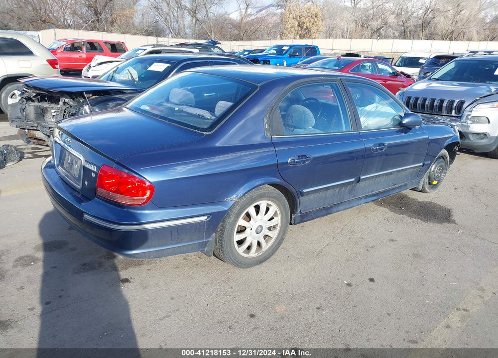 2004 HYUNDAI SONATA GLS/LX VIN: KMHWF35H04A942974