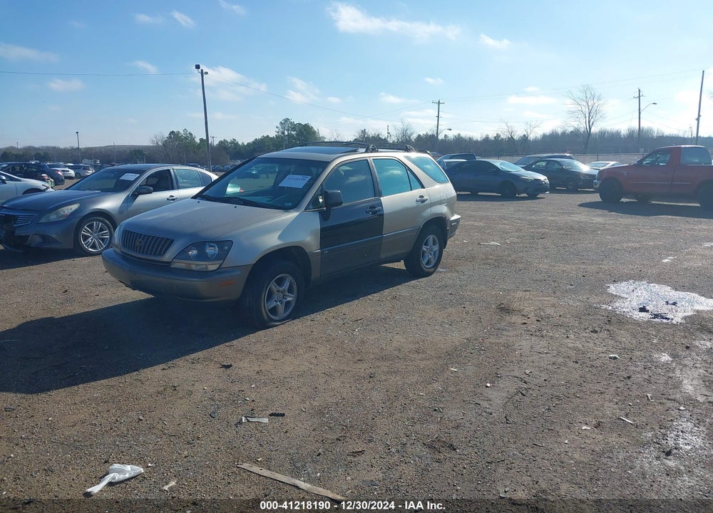 1999 LEXUS RX 300 VIN: JT6GF10U8X0036817