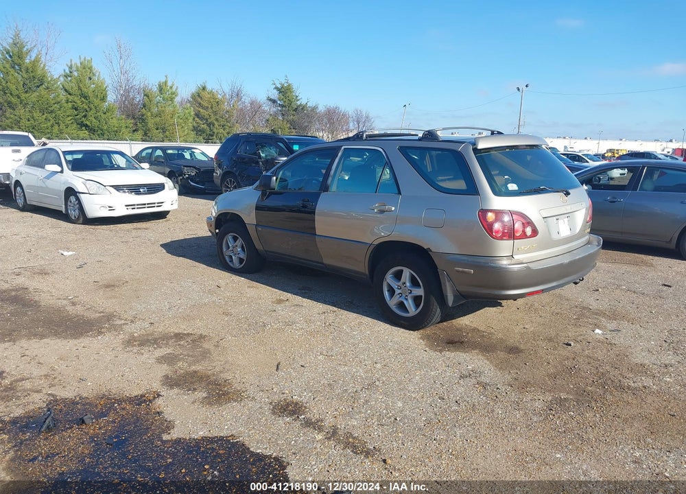 1999 LEXUS RX 300 VIN: JT6GF10U8X0036817