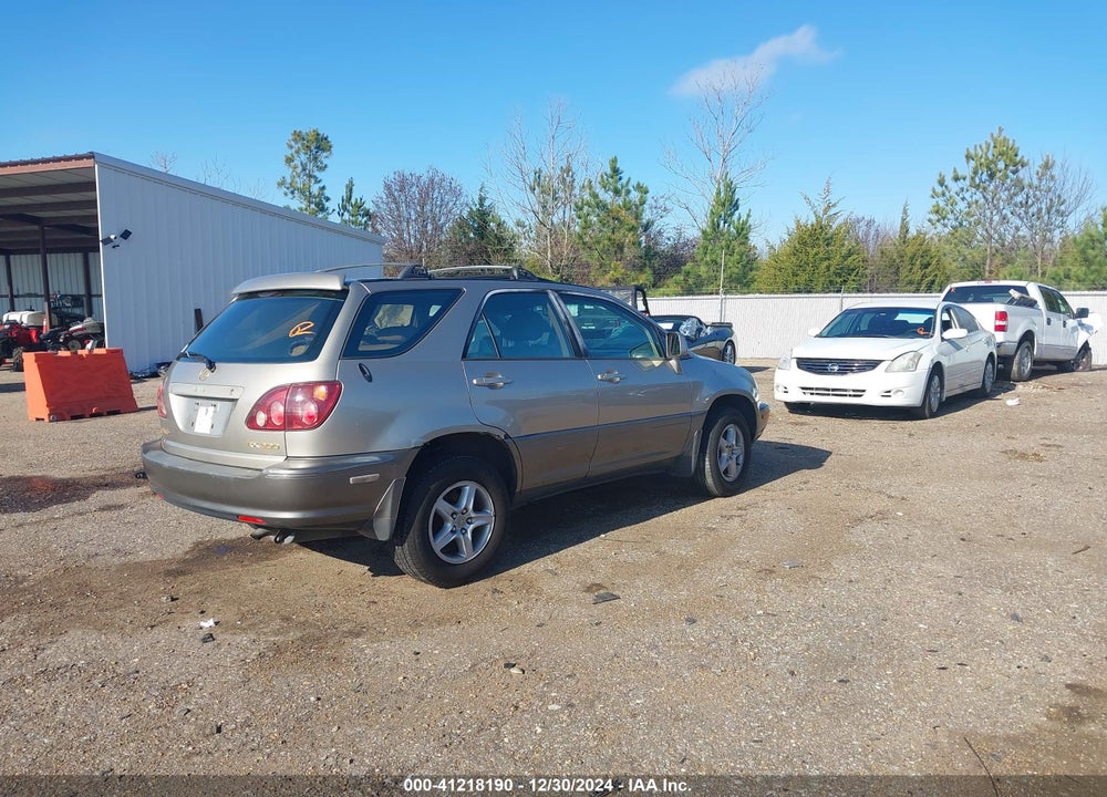 1999 LEXUS RX 300 VIN: JT6GF10U8X0036817