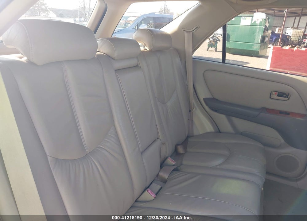 1999 LEXUS RX 300 VIN: JT6GF10U8X0036817