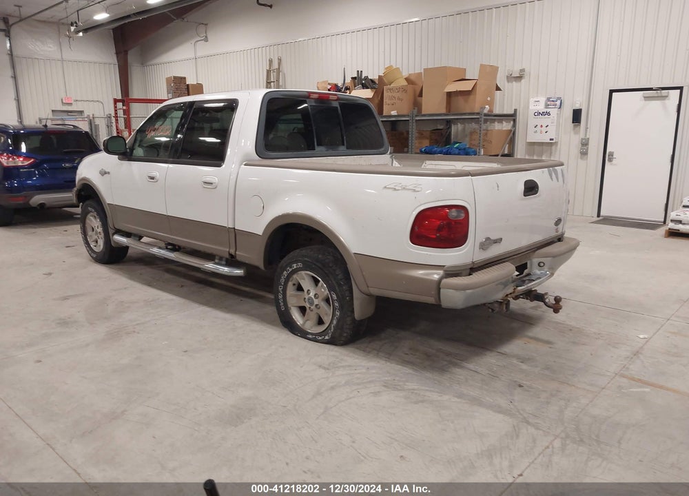 2003 FORD F-150 LARIAT/XLT VIN: 1FTRW08L13KC94232