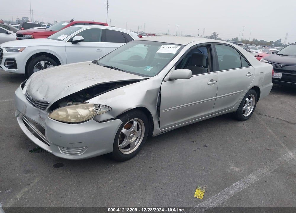 2006 TOYOTA CAMRY LE VIN: 4T1BE32K76U713856