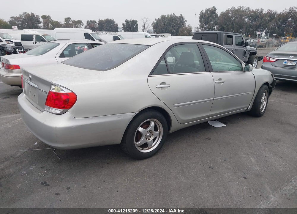 2006 TOYOTA CAMRY LE VIN: 4T1BE32K76U713856