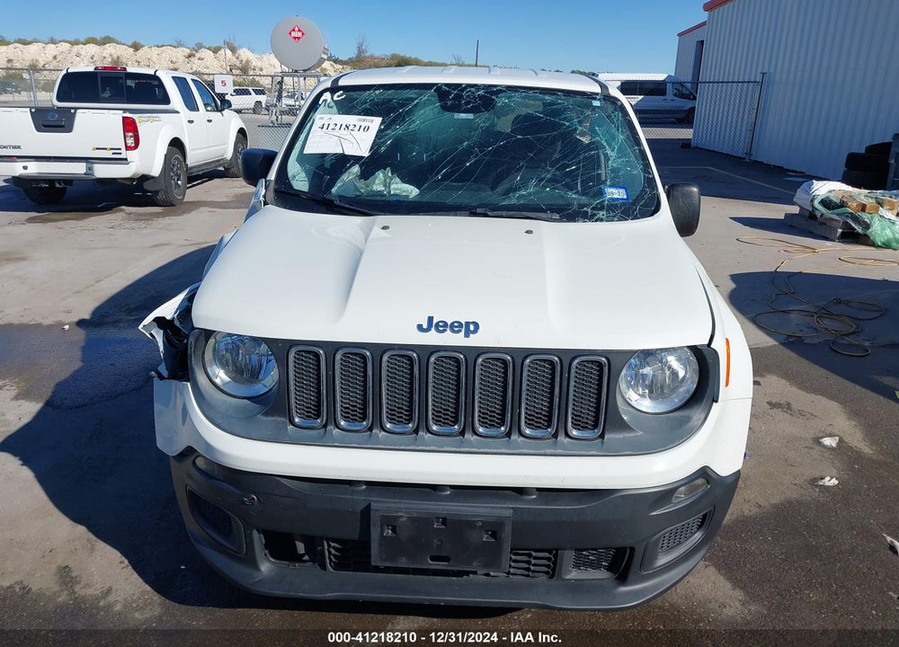 2017 JEEP RENEGADE SPORT 4X4 VIN: ZACCJBAB4HPE90986