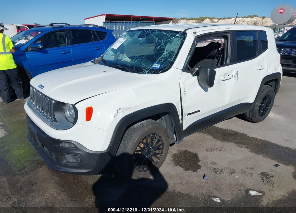 2017 JEEP RENEGADE SPORT 4X4 VIN: ZACCJBAB4HPE90986