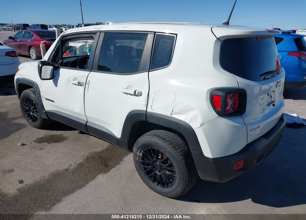2017 JEEP RENEGADE SPORT 4X4 VIN: ZACCJBAB4HPE90986