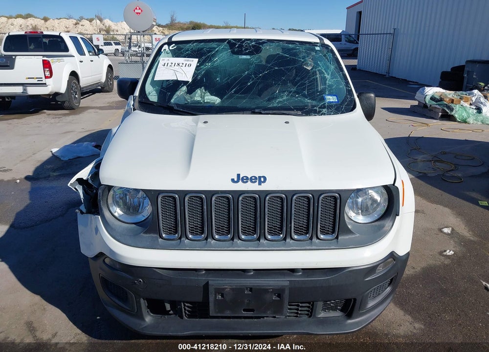 2017 JEEP RENEGADE SPORT 4X4 VIN: ZACCJBAB4HPE90986