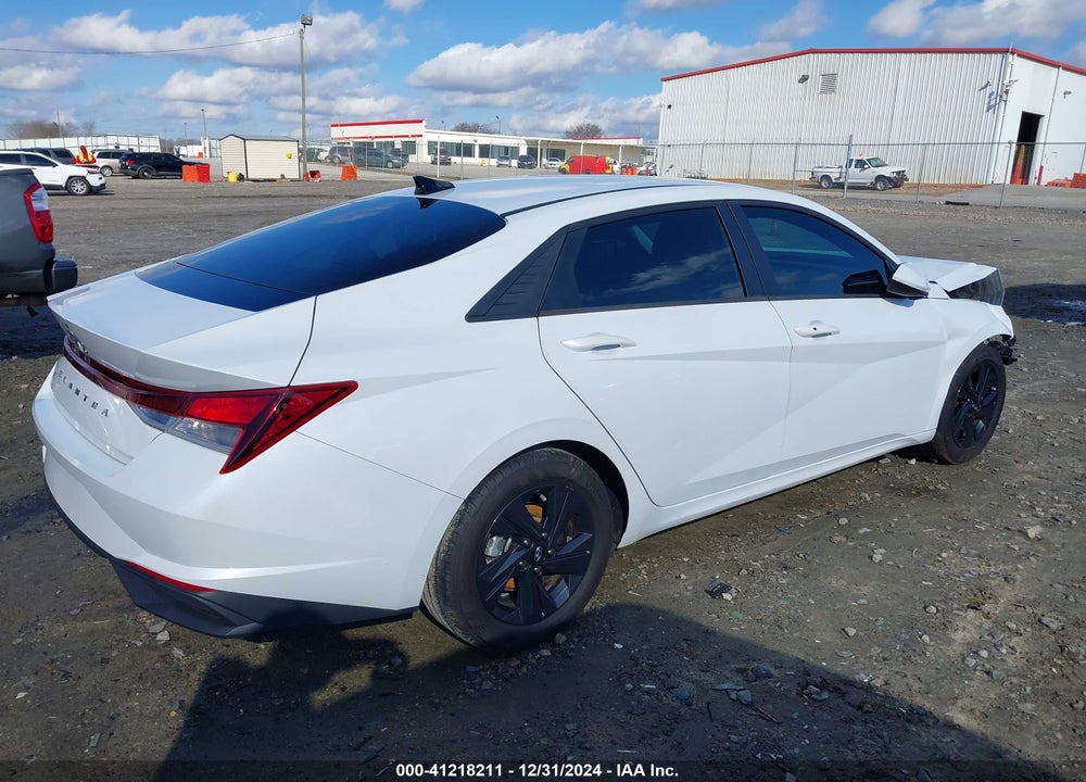 2021 HYUNDAI ELANTRA SEL VIN: 5NPLS4AG3MH025137