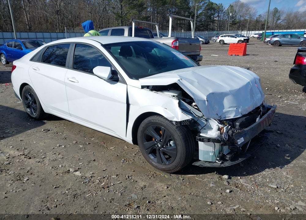 2021 HYUNDAI ELANTRA SEL VIN: 5NPLS4AG3MH025137