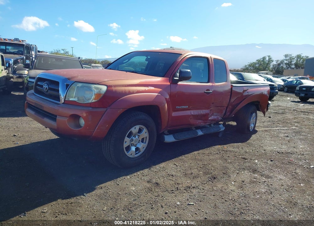 2005 TOYOTA TACOMA BASE V6 VIN: 5TEUU42N15Z084794