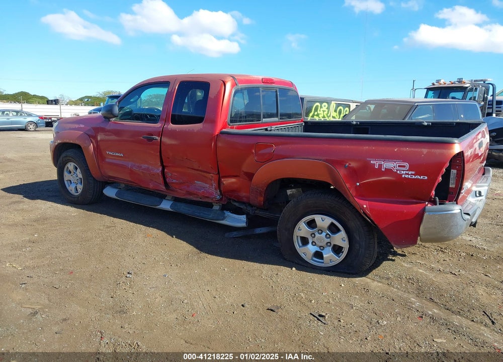 2005 TOYOTA TACOMA BASE V6 VIN: 5TEUU42N15Z084794