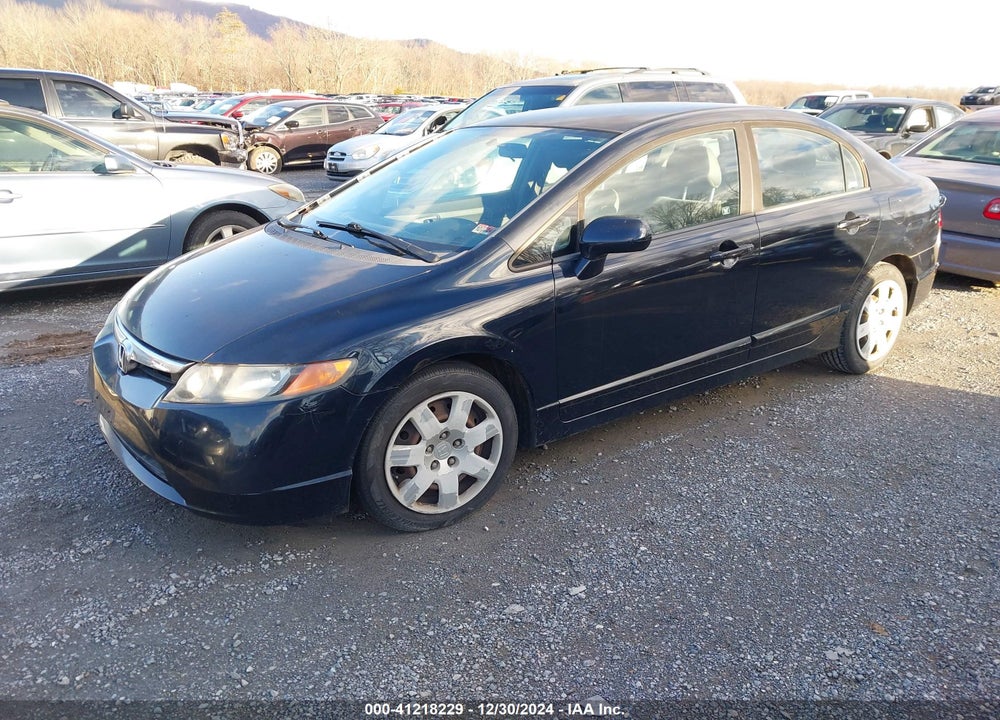 2008 HONDA CIVIC LX VIN: 1HGFA16558L003827