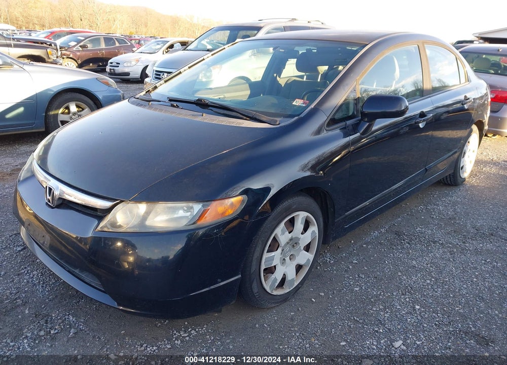 2008 HONDA CIVIC LX VIN: 1HGFA16558L003827