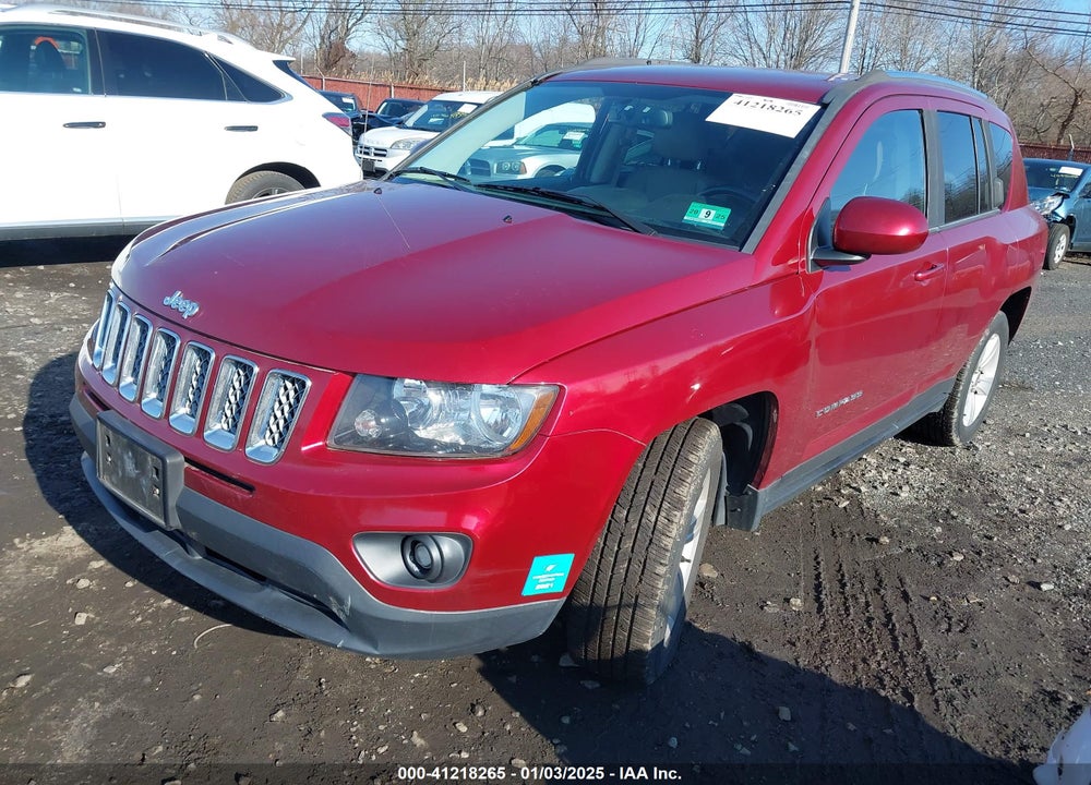 2014 JEEP COMPASS VIN: 1C4NJDEB8ED706850