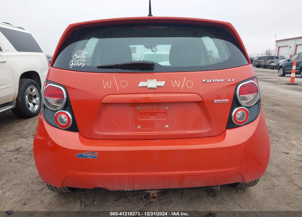 2013 CHEVROLET SONIC VIN: 1G1JC6SB3D4104552