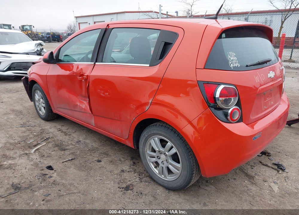 2013 CHEVROLET SONIC VIN: 1G1JC6SB3D4104552