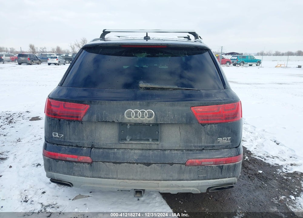 2017 AUDI Q7 VIN: WA1VAAF78HD004146