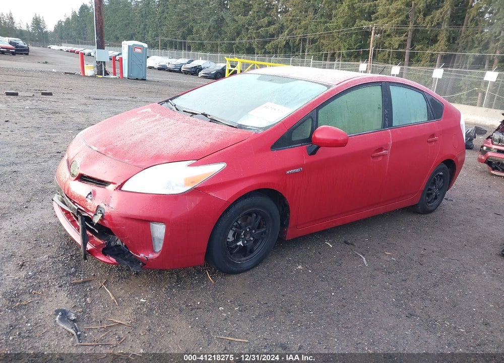 2015 TOYOTA PRIUS VIN: JTDKN3DU6F0424980