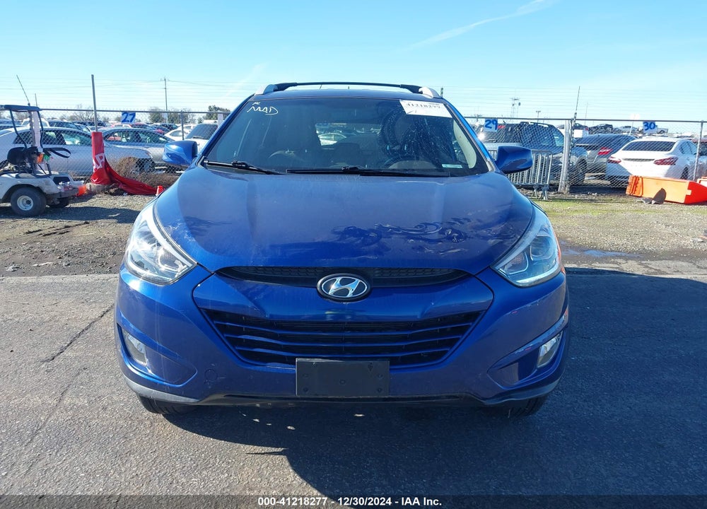 2014 HYUNDAI TUCSON SE VIN: KM8JUCAG2EU897498
