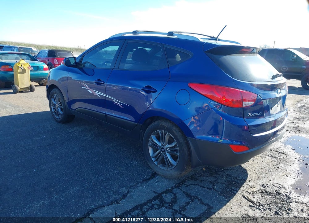 2014 HYUNDAI TUCSON SE VIN: KM8JUCAG2EU897498