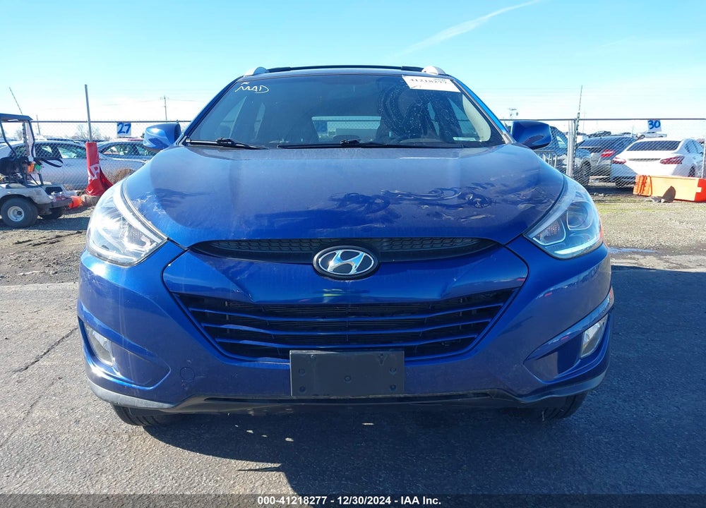 2014 HYUNDAI TUCSON SE VIN: KM8JUCAG2EU897498