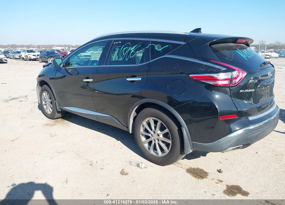 2018 NISSAN MURANO VIN: 5N1AZ2MGXJN159394