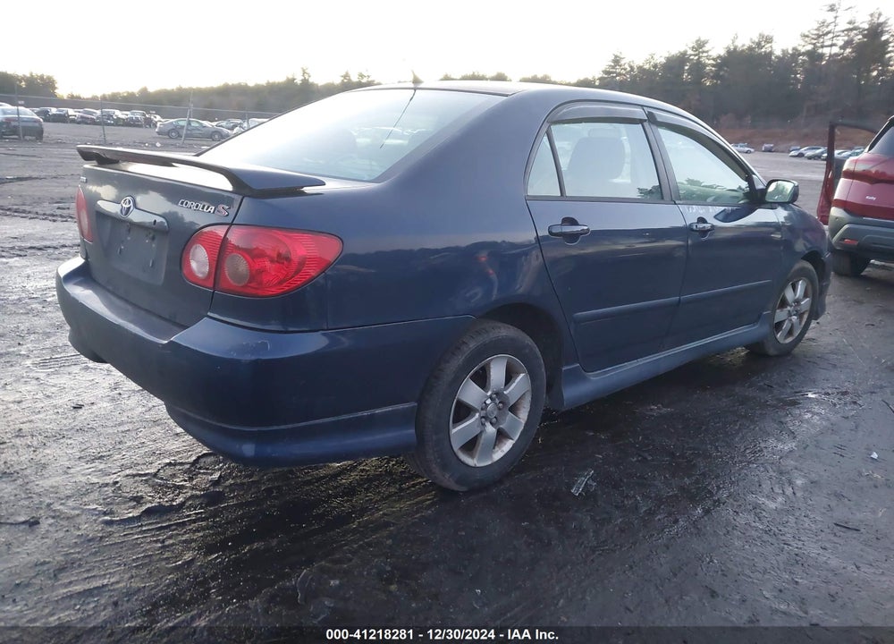 2006 TOYOTA COROLLA S VIN: 2T1BR32E46C683604