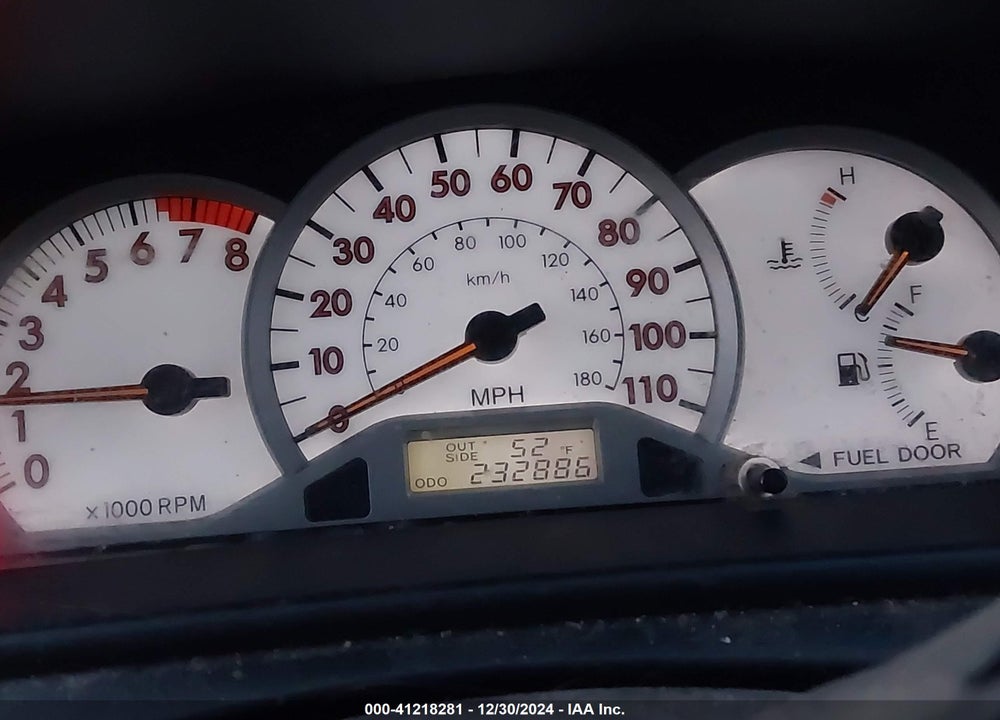 2006 TOYOTA COROLLA S VIN: 2T1BR32E46C683604