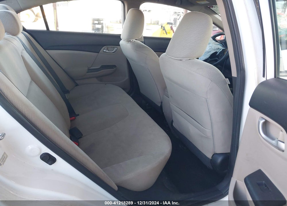 2013 HONDA CIVIC LX VIN: 19XFB2F59DE281523