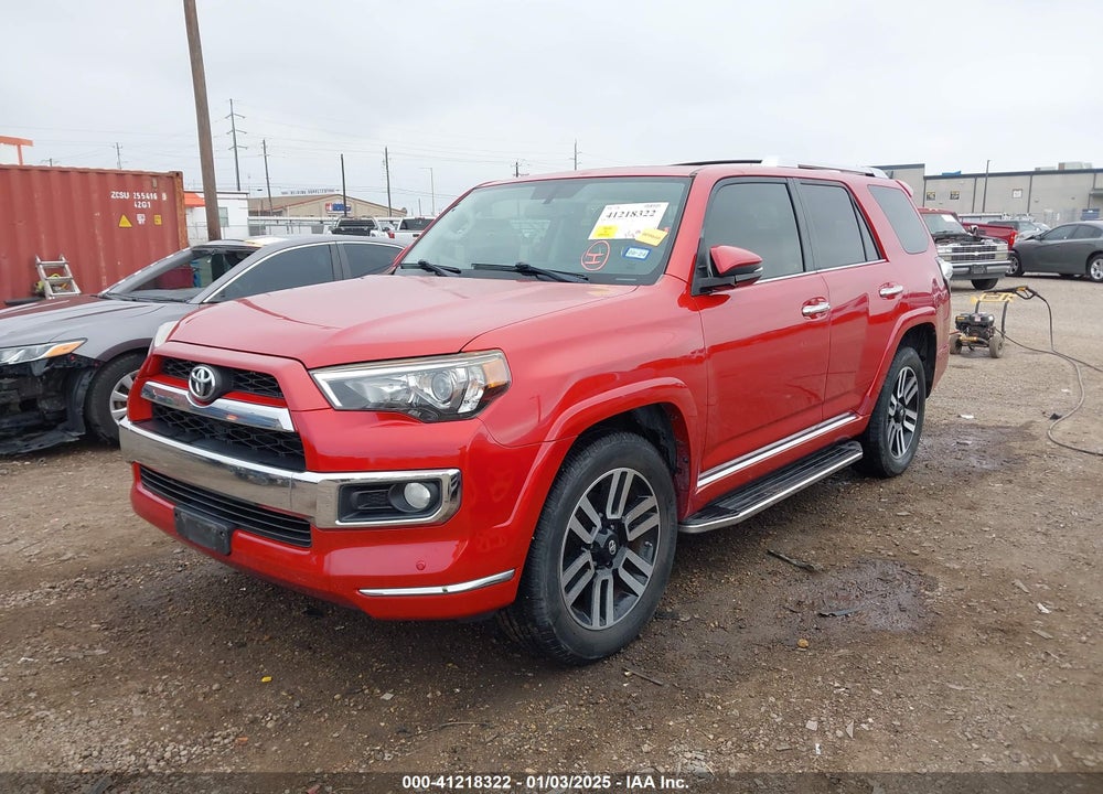 2015 TOYOTA 4RUNNER LIMITED VIN: JTEBU5JR3F5229125